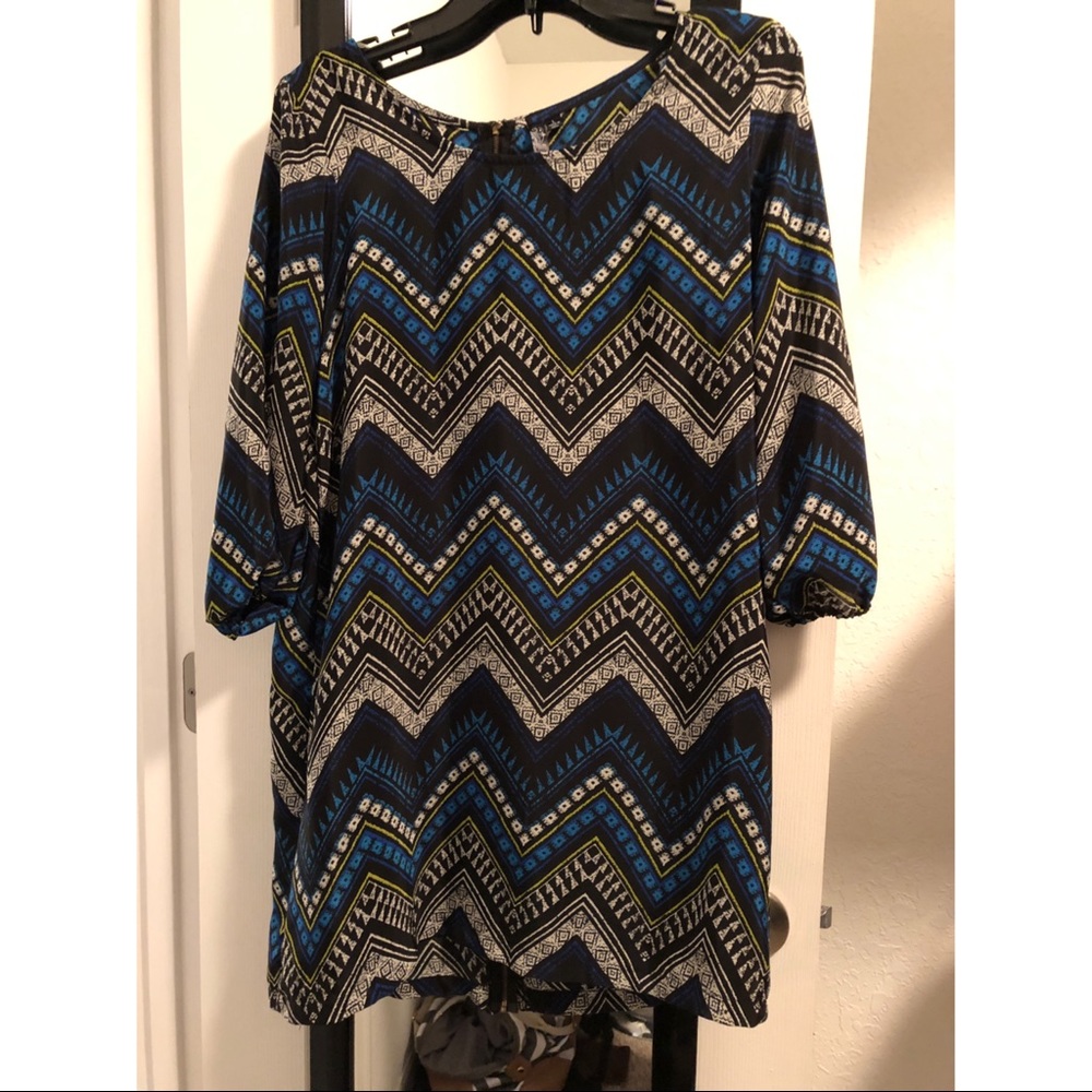 Shirt 3/4 sleeve dress